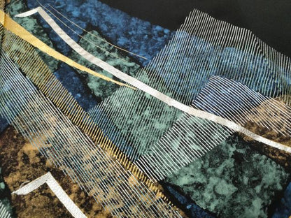 平和屋着物●豪華黒留袖　作家物　駒刺繍　霞文　金銀彩　正絹　逸品　CABJ5094hy