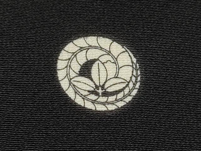 平和屋着物●豪華黒留袖　作家物　駒刺繍　霞文　金銀彩　正絹　逸品　CABJ5094hy