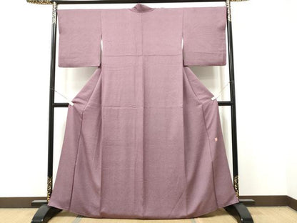 平和屋着物●江戸小紋　作家物　鮫小紋柄　正絹　逸品　CABJ5103hy