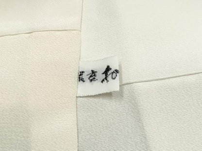 平和屋着物●江戸小紋　作家物　鮫小紋柄　鬼しぼ縮緬　銀座おゝぎ屋扱い　正絹　逸品　CABJ5106hy