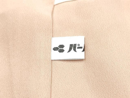 平和屋着物●上質な小紋　地紋起こし　草花文　正絹　逸品　CABJ5109hy