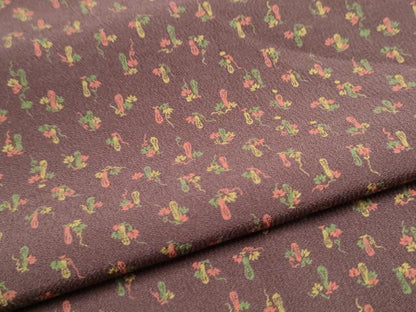 平和屋着物●上質な小紋　成物　正絹　逸品　CABJ5115hy