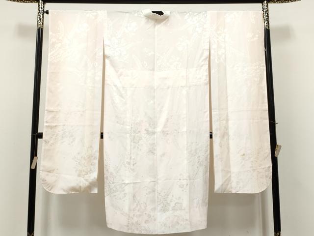 平和屋着物●振袖用長襦袢　無双仕立て　辻が花地紋　正絹　逸品　CABJ5120hy