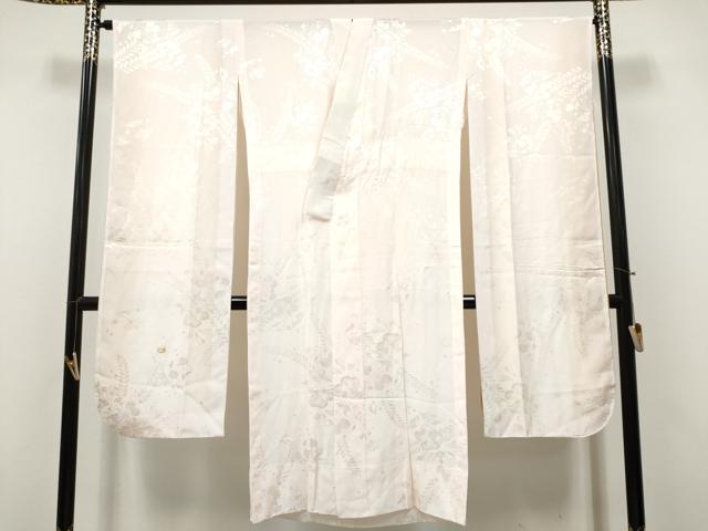 平和屋着物●振袖用長襦袢　無双仕立て　辻が花地紋　正絹　逸品　CABJ5120hy