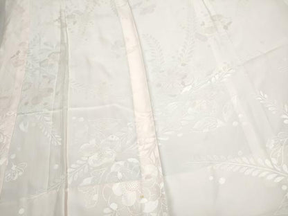 平和屋着物●振袖用長襦袢　無双仕立て　辻が花地紋　正絹　逸品　CABJ5120hy