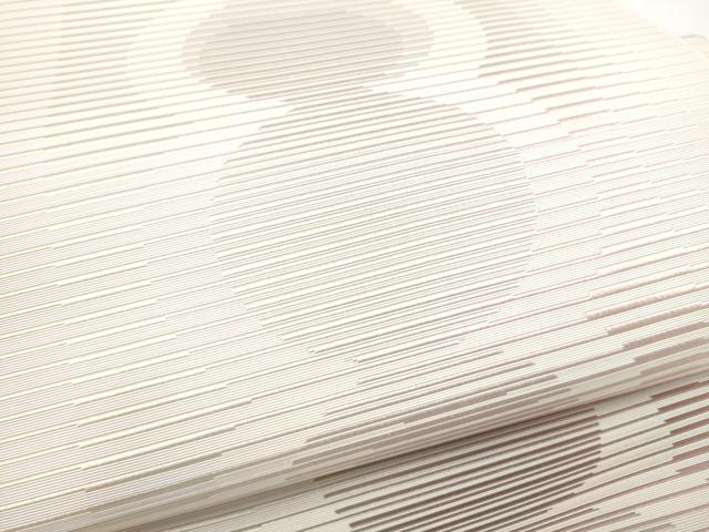 平和屋着物●本場筑前博多織　大倉織物　誠之輔　八寸名古屋帯　丸文　博多金ラベル　大倉織物　証紙付き　正絹　逸品　CABJ5169hy