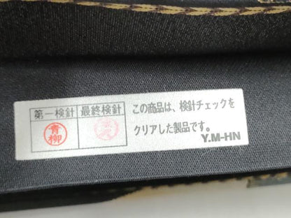 平和屋着物●西陣　廣部商事織物　六通柄袋帯　色紙重ね風景文　金糸　正絹　逸品　CABJ5195hy