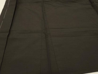 平和屋着物＃男性　長羽織　紬地　霞文　正絹　逸品　未使用　CABJ5213in