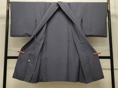平和屋着物＃道中着　霞文　ロング丈　正絹　逸品　CABJ5218in