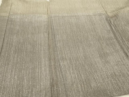 平和屋着物＃羽織　霞文　暈し染め　銀通し地　正絹　逸品　CABJ5240in