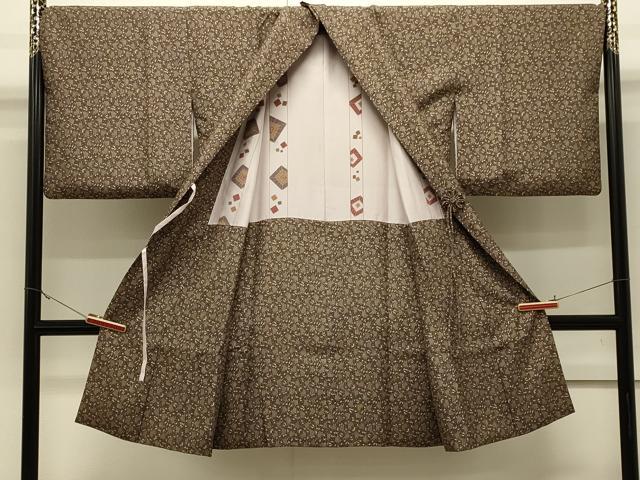 平和屋着物＃道中着　吉祥文　ロング丈　正絹　逸品　CABJ5268in