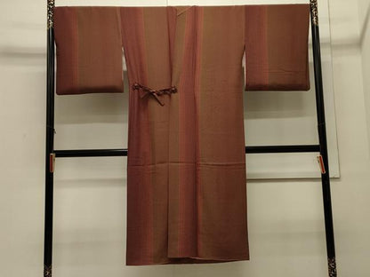 平和屋着物＃道中着　花間道　ロング丈　正絹　逸品　CABJ5277in