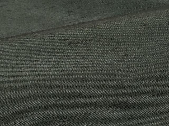 平和屋着物＃男性　長羽織　紬地　虫襖色　羽裏：虎・龍　キングサイズ　正絹　逸品　CABJ5280in