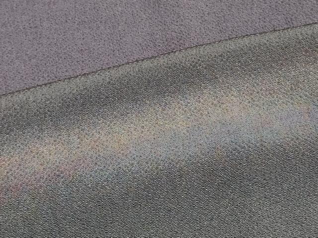 平和屋着物＃染色家 岩浅公展　道中着　横段霞文　暈し染め　鬼しぼ縮緬　ロング丈　正絹　逸品　未使用　CABJ5286in