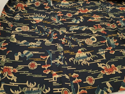平和屋着物＃羽織　風景文　正絹　逸品　CABJ5291in