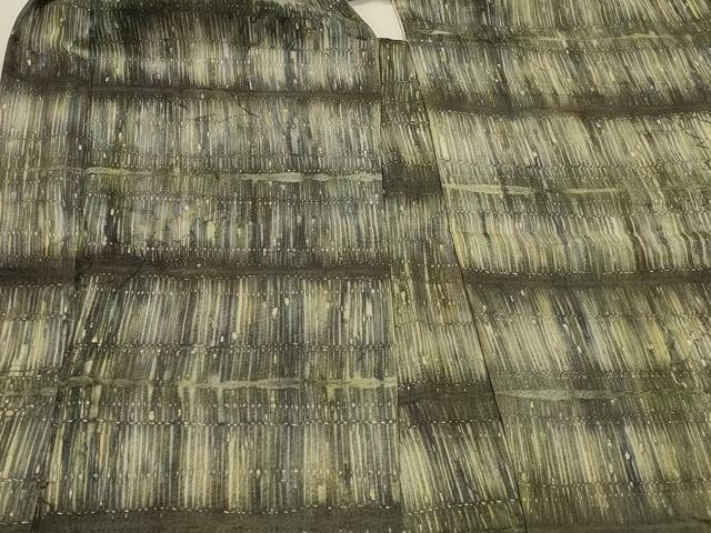 平和屋着物＃羽織　横段霞文　暈し染め　正絹　逸品　CABJ5308in