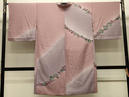 平和屋着物＃羽織　抽象文　暈し染め　正絹　逸品　CABJ5310in