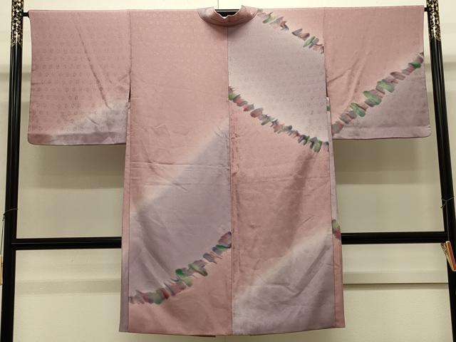 平和屋着物＃羽織　抽象文　暈し染め　正絹　逸品　CABJ5310in