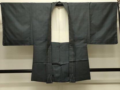 平和屋着物＃男性　本場大島紬　羽織　100亀甲　総詰め　正絹　逸品　未使用　CABJ5319in