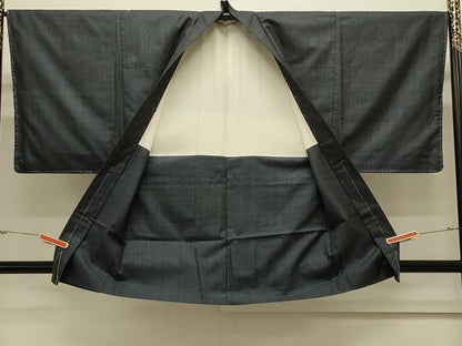 平和屋着物＃男性　本場大島紬　羽織　100亀甲　総詰め　正絹　逸品　未使用　CABJ5319in