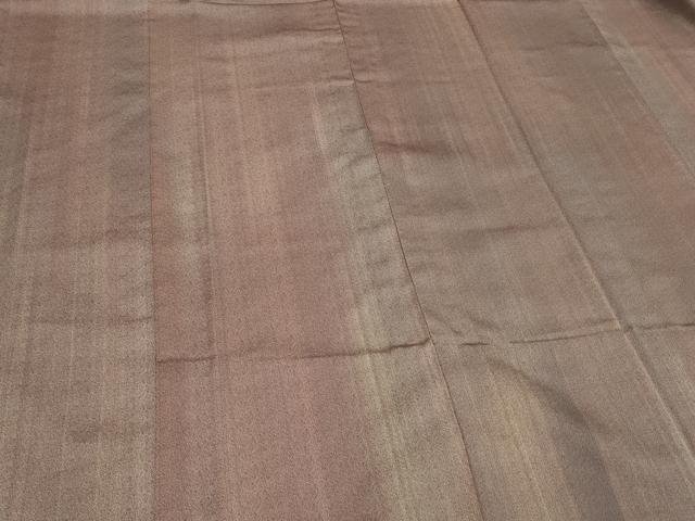 平和屋着物＃道行コート　単衣　間道　暈し染め　ロング丈　正絹　逸品　CABJ5322in