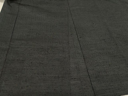 平和屋着物＃男性　長羽織　紬地　縞　正絹　逸品　CABJ5335in