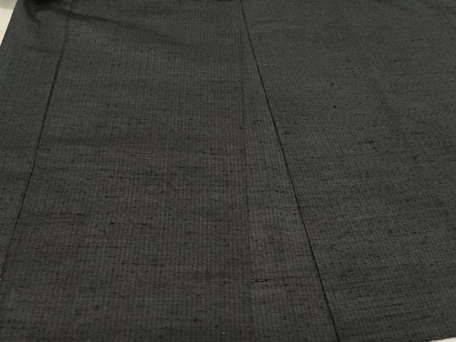 平和屋着物＃男性　長羽織　紬地　縞　正絹　逸品　CABJ5335in