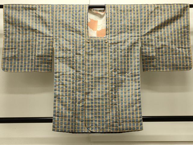 平和屋着物＃道行コート 吉野間道 正絹 逸品 CABJ5337in