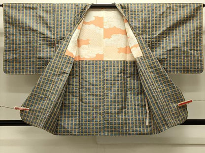 平和屋着物＃道行コート 吉野間道 正絹 逸品 CABJ5337in
