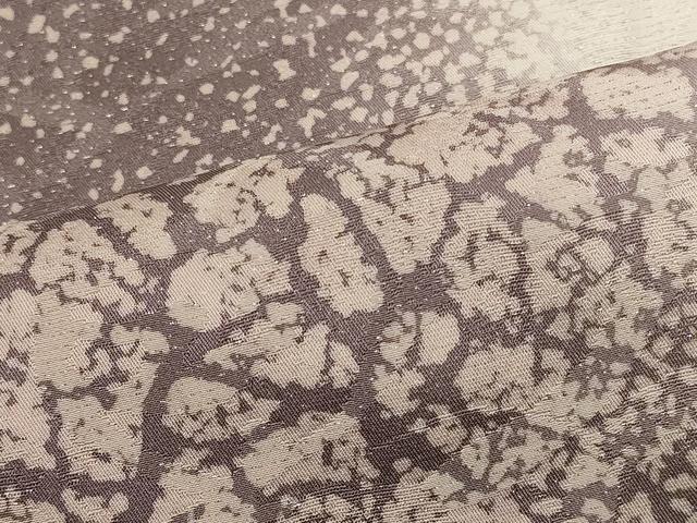 平和屋着物＃アトリエRei　和装コート　石畳文　暈し染め　銀通し地　正絹　逸品　CABJ5338in