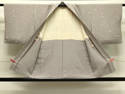 平和屋着物＃羽織　ろうけつ染め　舞葉文　正絹　逸品　CABJ5360in