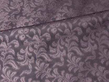平和屋着物＃道行コート　リバーシブル　草花文　黒地　ショール付き　ロング丈　正絹　逸品　未使用　CABJ5368in