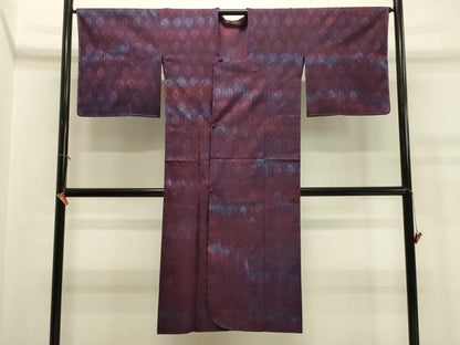 平和屋着物＃道行コート　リバーシブル　鳥獣文　ロング丈　正絹　逸品　未使用　CABJ5370in