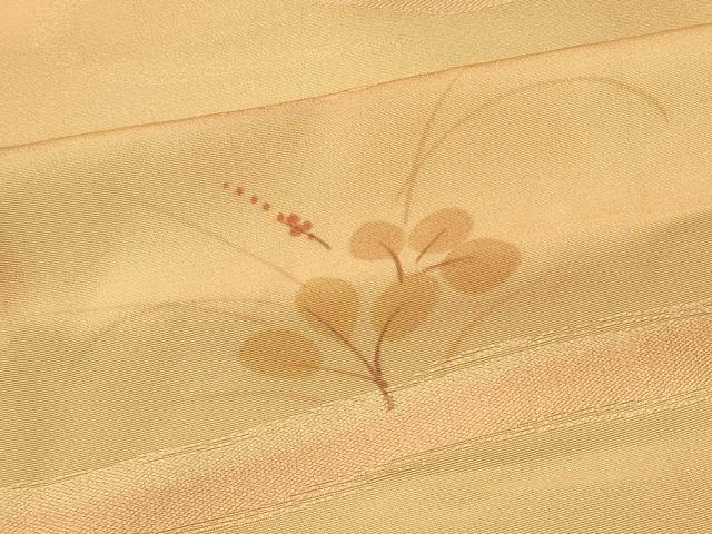 平和屋着物＃羽織　地紋起こし　流水枝葉文　暈し染め　正絹　逸品　未使用　CABJ5387in