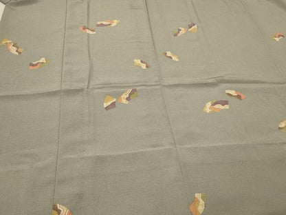 平和屋着物＃道中着　単衣　地紙吉祥文　正絹　逸品　CABJ5391in