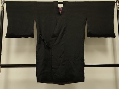 平和屋着物＃道中着　リバーシブル　横段霞文　暈し染め　ロング丈　正絹　逸品　CABJ5397in