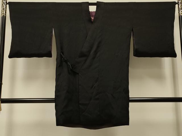 平和屋着物＃道中着　リバーシブル　横段霞文　暈し染め　ロング丈　正絹　逸品　CABJ5397in