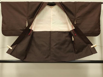 平和屋着物＃本場大島紬　羽織　一元絣　正絹　逸品　CABJ5399in