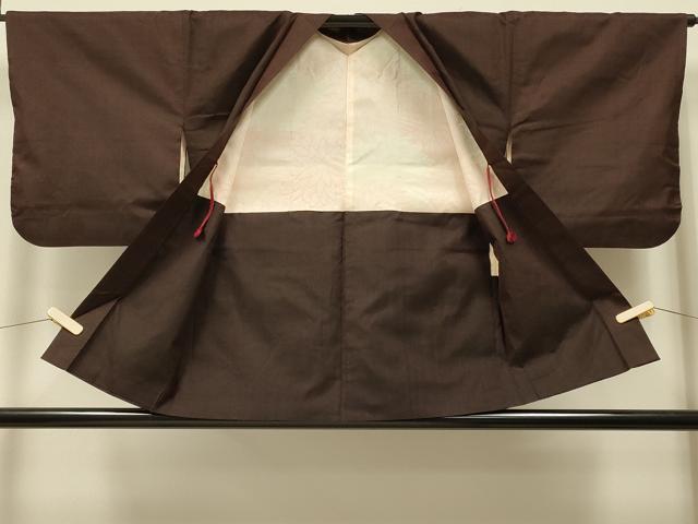平和屋着物＃本場大島紬　羽織　一元絣　正絹　逸品　CABJ5399in