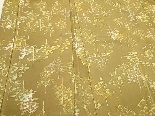 平和屋着物＃羽織　ろうけつ染め　草木文　正絹　逸品　CABJ5438in