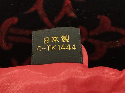 平和屋着物＃和装コート　唐草文　ベロア　CABJ5451in