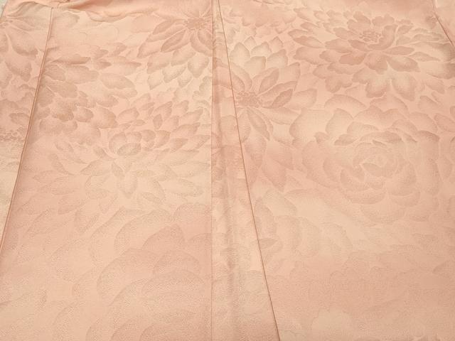 平和屋着物＃羽織　花づくし地紋　金通し地　正絹　逸品　CABJ5462in