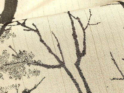 平和屋着物＃羽織　寿光織　樹林文　暈し染め　銀糸　正絹　逸品　CABJ5466in