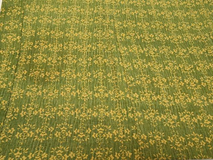 平和屋着物＃羽織　草花文　正絹　逸品　CABJ5473in