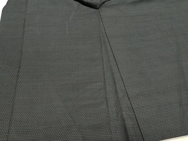 平和屋着物＃男性　本場大島紬　羽織　格子　正絹　逸品　CABJ5479in