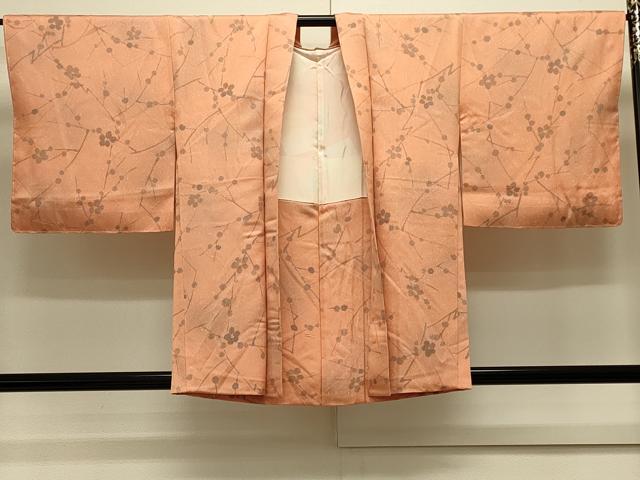 平和屋着物＃羽織　枝梅文　暈し染め　正絹　逸品　未使用　CABJ5501in