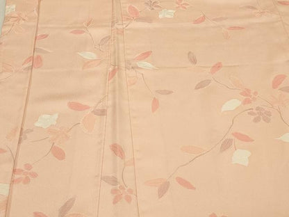 平和屋着物＃羽織　地紋起こし　枝花文　正絹　逸品　未使用　CABJ5532in