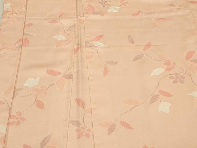 平和屋着物＃羽織　地紋起こし　枝花文　正絹　逸品　未使用　CABJ5532in