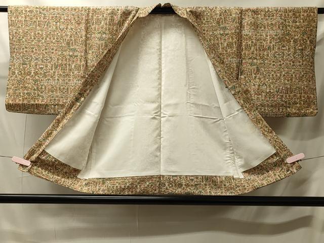 平和屋着物＃羽織　花鳥文　正絹　逸品　CABJ5554in