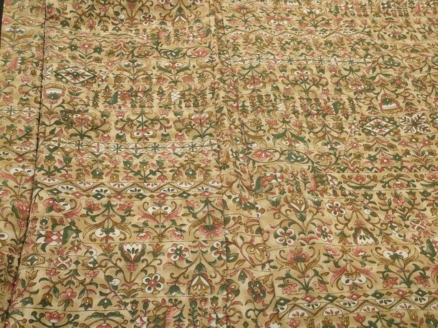 平和屋着物＃羽織　花鳥文　正絹　逸品　CABJ5554in